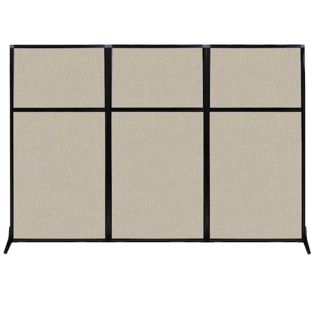 Versare Work Station Screen 99" x 70" Sand Fabric 1841318